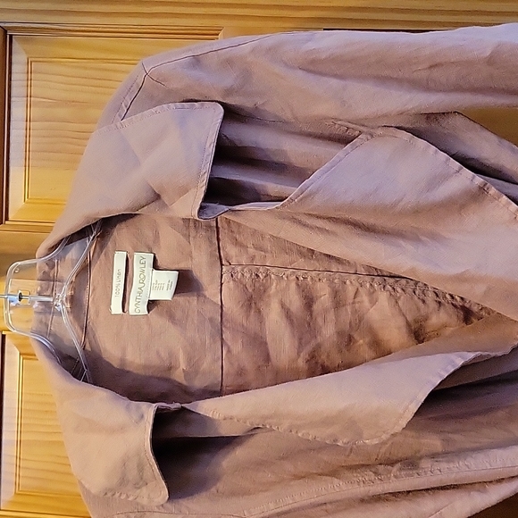 Cynthia Rowley Linen jacket - Picture 1 of 6